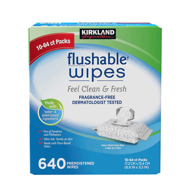 Flushable Wipes